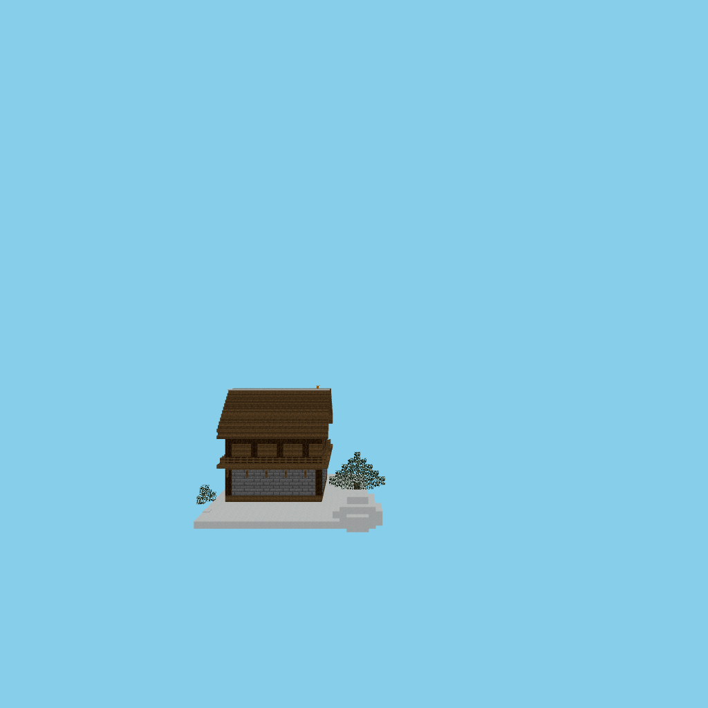 Alpine Chalet (guided) front view