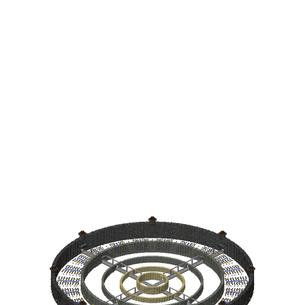 Ba Sing Se - Phase 1: Walls, Terrain & Ground, isometric render