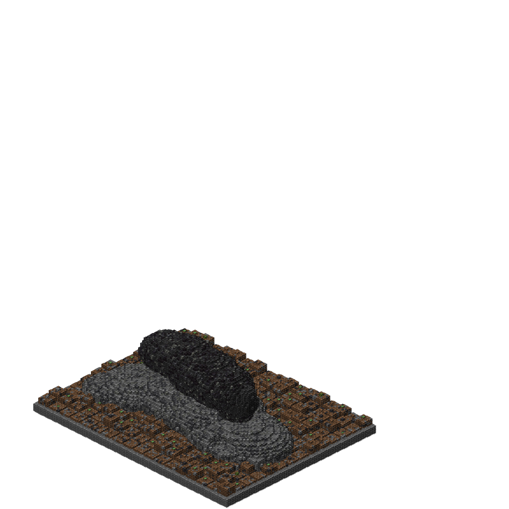 Jurassic Terror Gigante (Phase 1), isometric render
