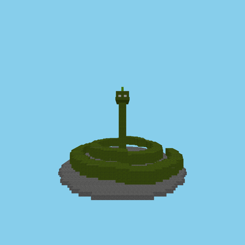Basilisk (bare) front view