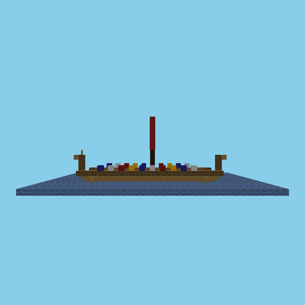 autoeval longship (bare) front view