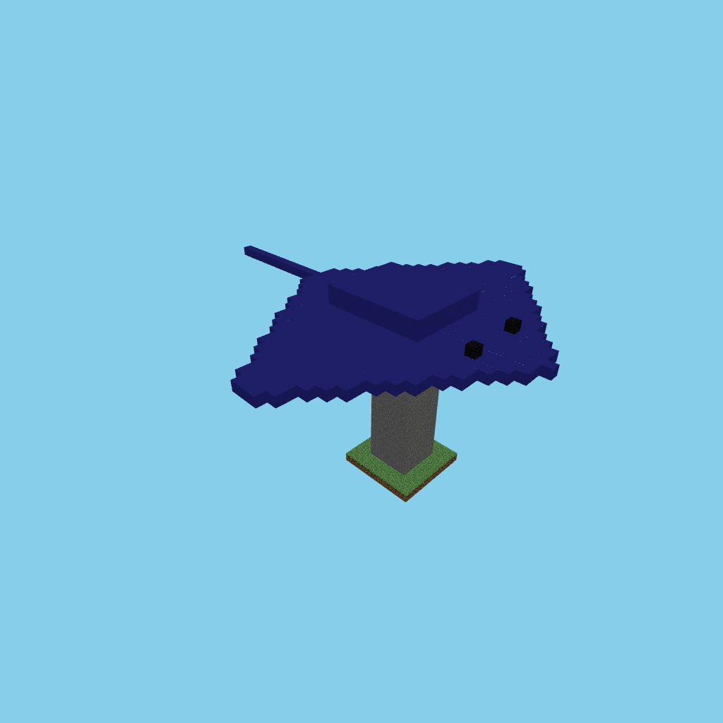 Giant Manta Ray (bare)