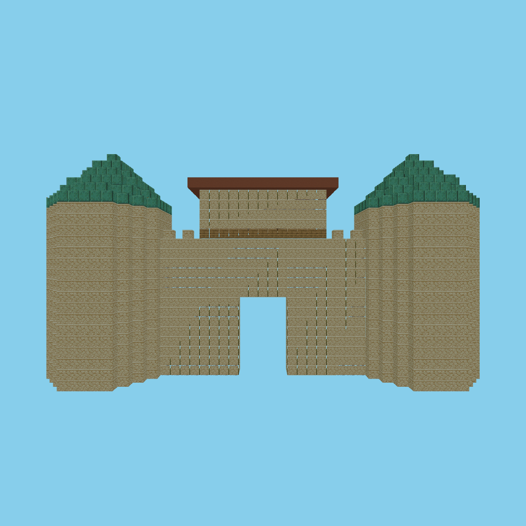 autoeval caravanserai BARE, isometric render