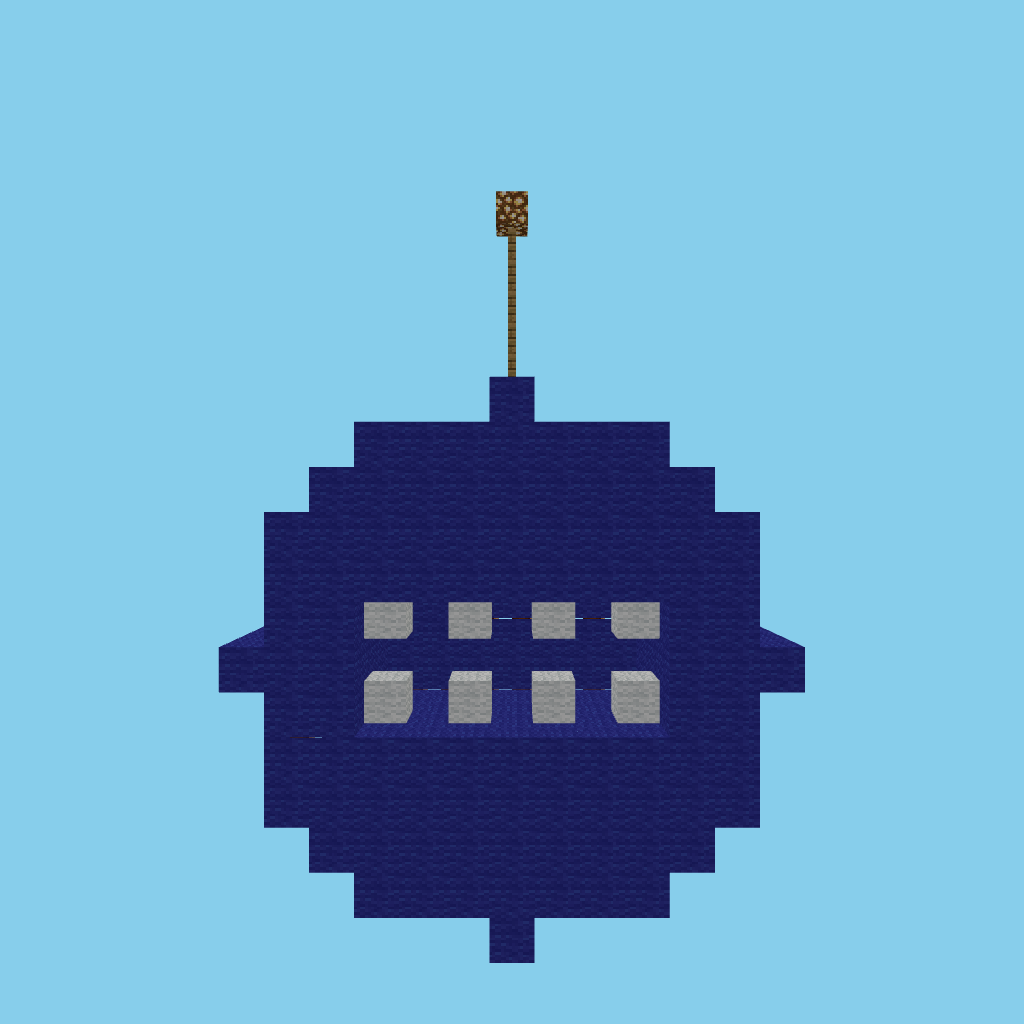 Anglerfish (bare) side view