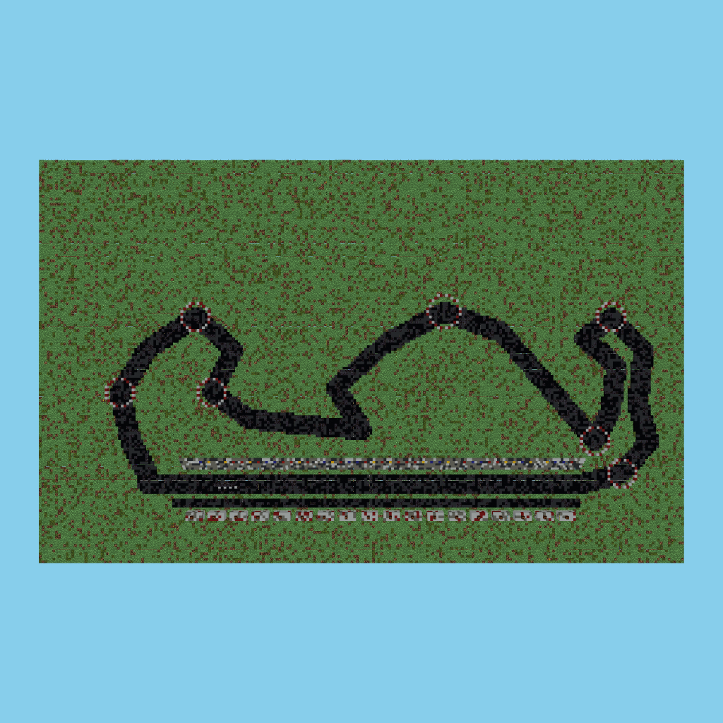 Circuit de Barcelona-Catalunya (Montmeló) — fiel al plano top view