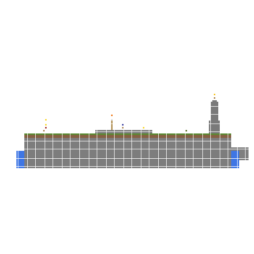 Medieval Ship Port - SKETCH front view