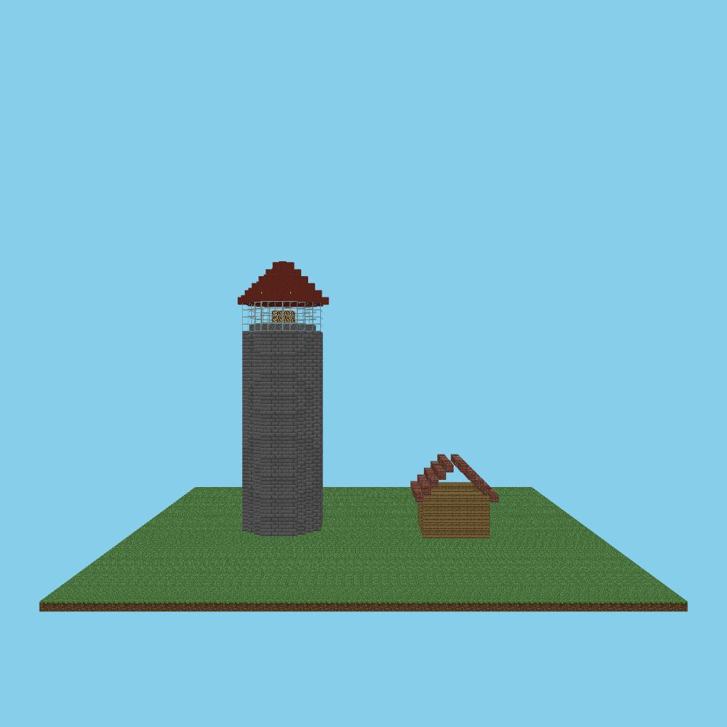 Lighthouse (bare) front view