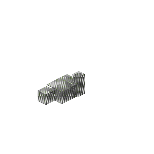 Gothic Mansion v5, isometric render