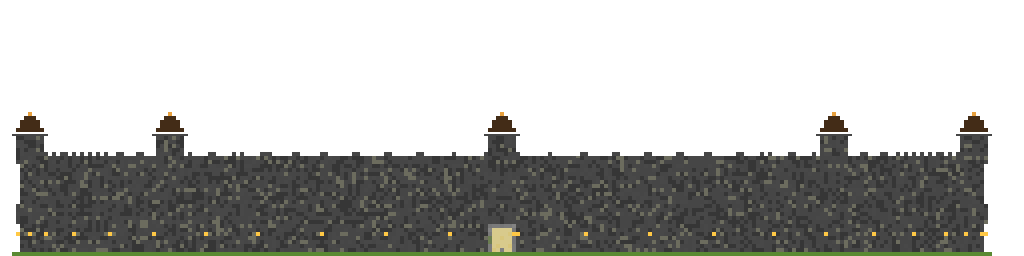 Ba Sing Se - Phase 1: Walls & Terrain front view
