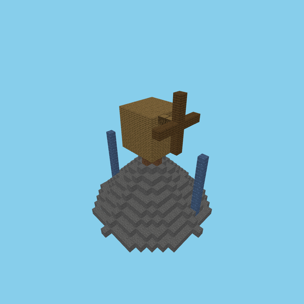autoeval bare - floating island windmill