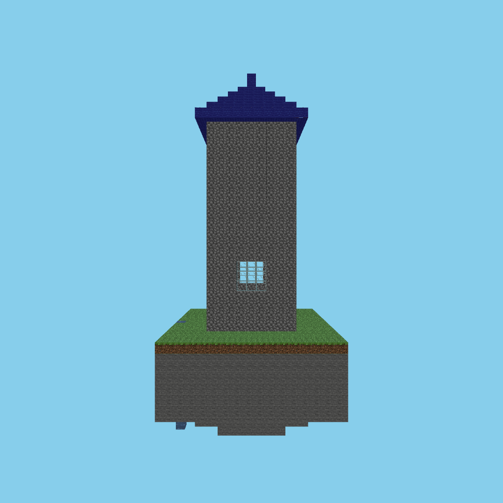 Wizard Tower (bare) front view