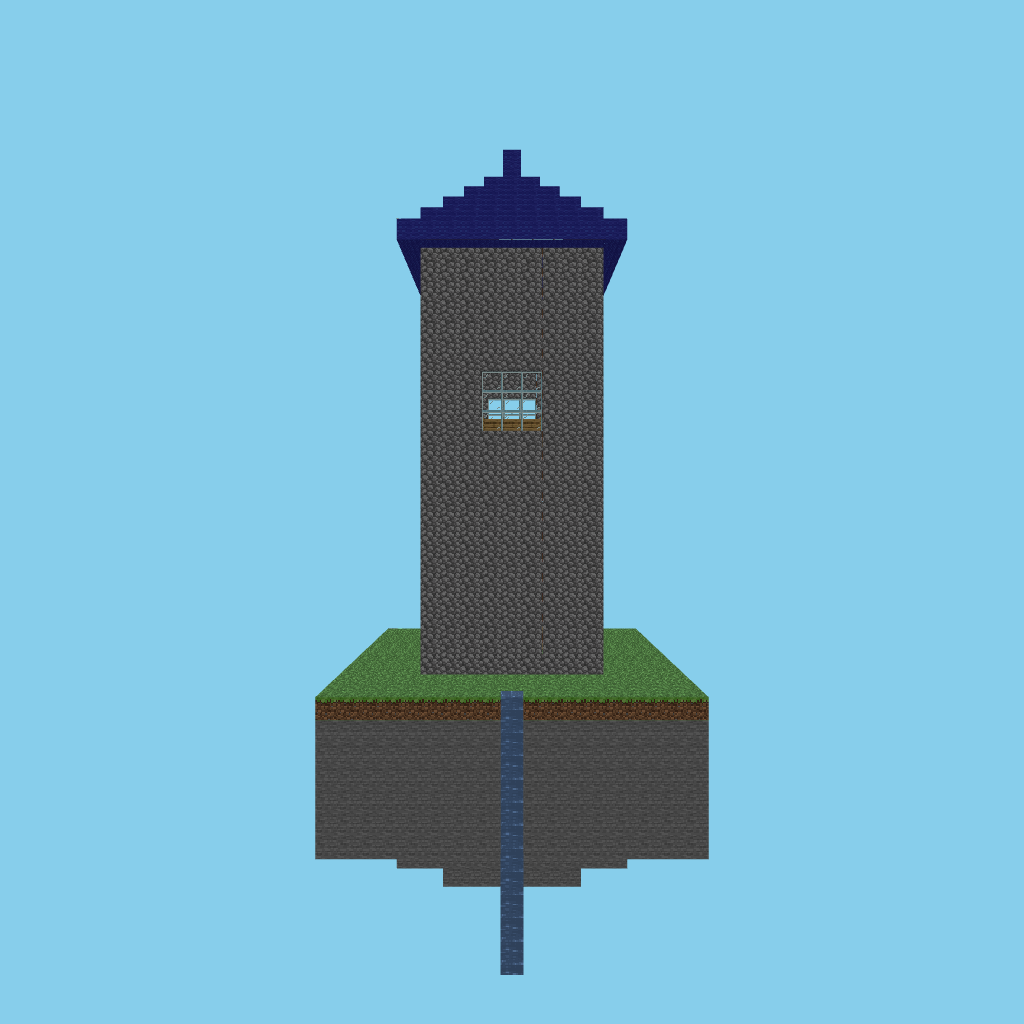 Wizard Tower (bare) side view