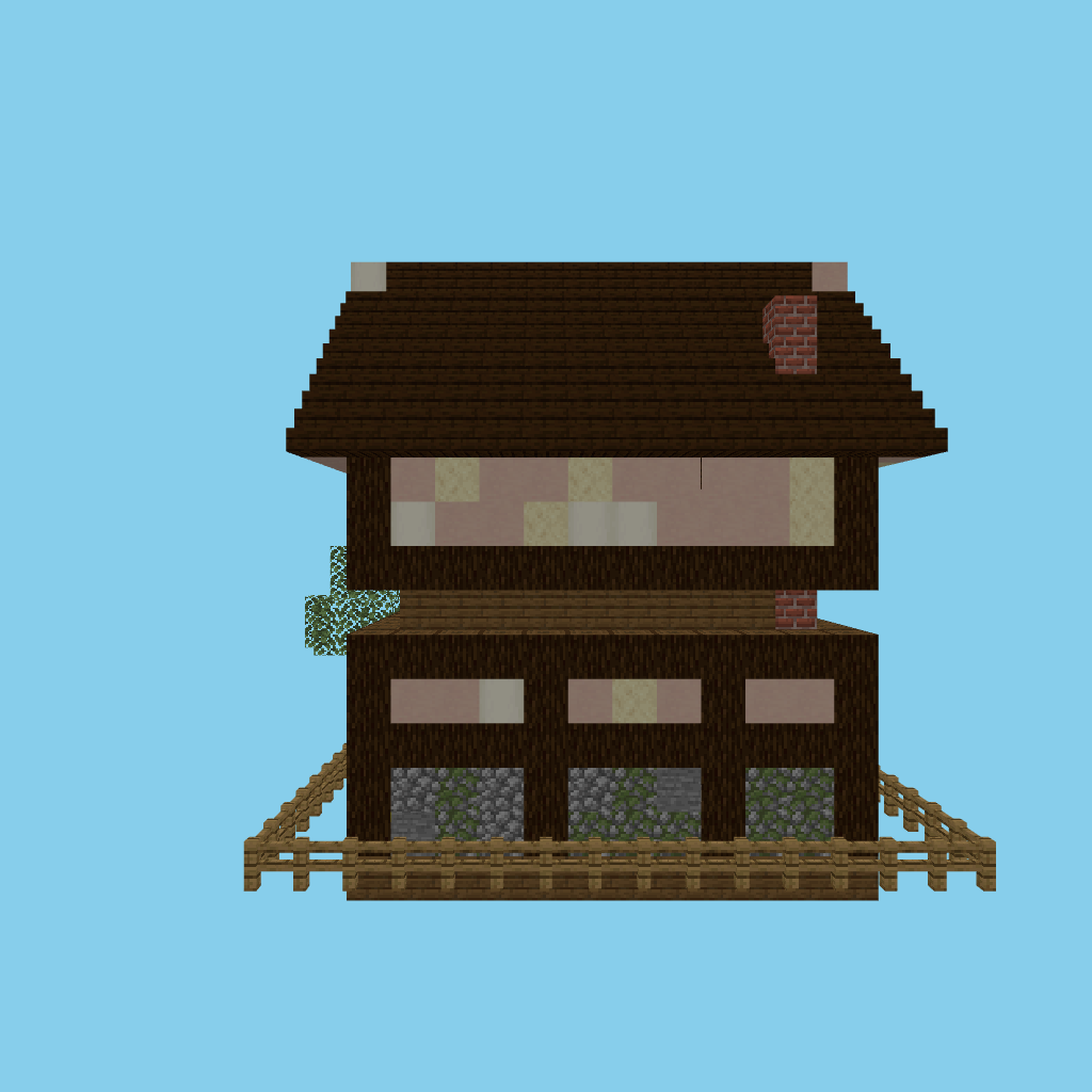 herbalist cottage (guided) front view