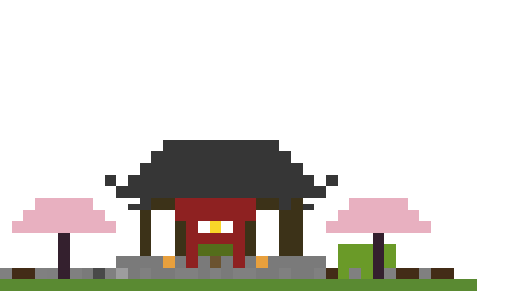 Cherry Blossom Shrine (MCP Pipeline) front view