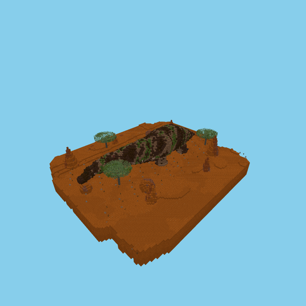 Colossal Pangolin (indexed) isometric view