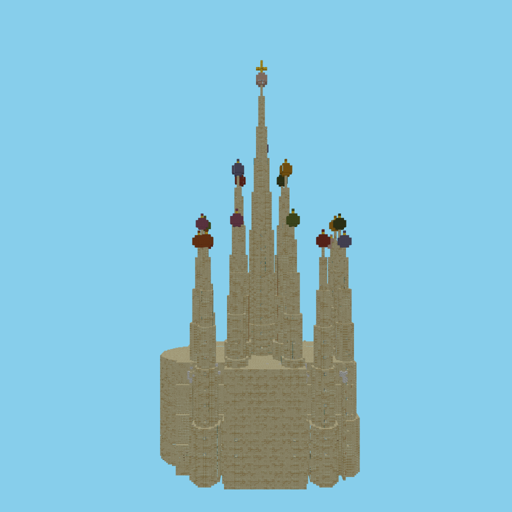 Sagrada Familia front view