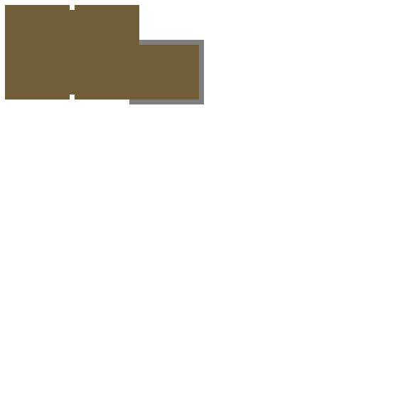 Improved Medieval Tavern Inn top view