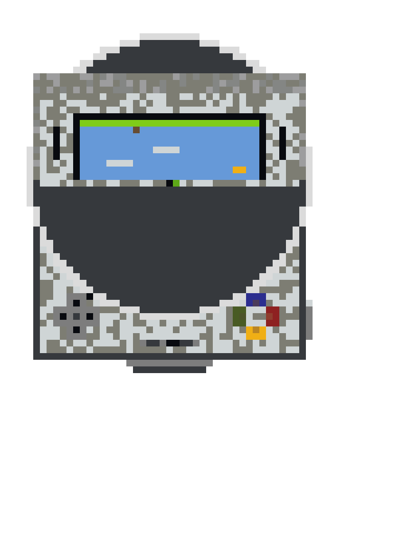 Giant Nintendo DS top view