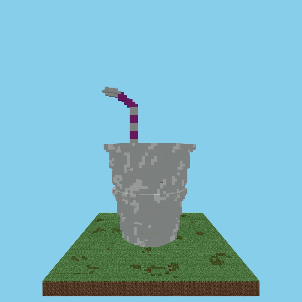 Double Cup Purple Drank front view