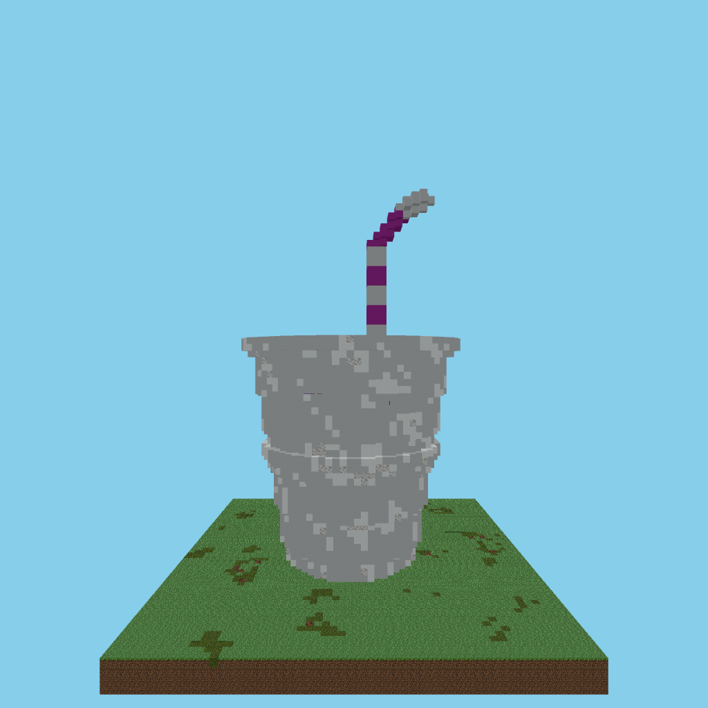 Double Cup Purple Drank side view