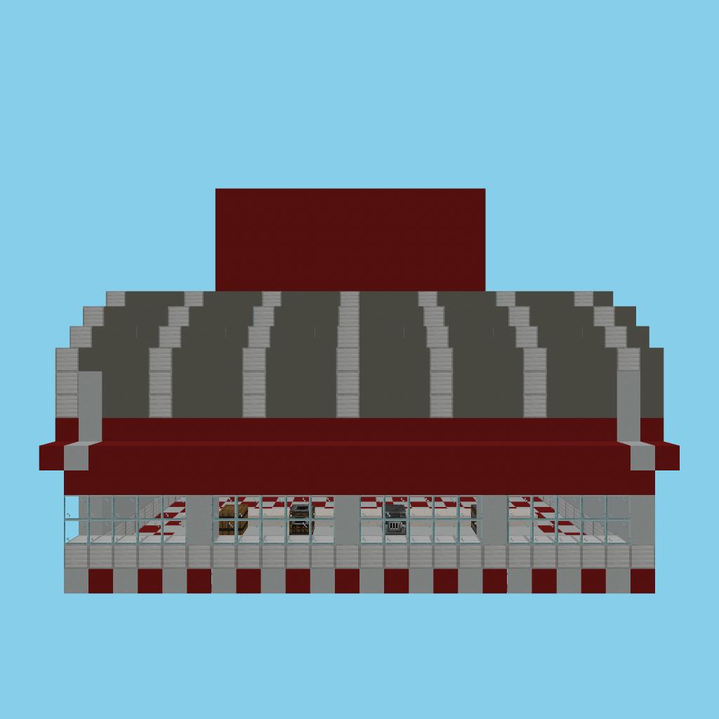 Roadside Diner (indexed) front view