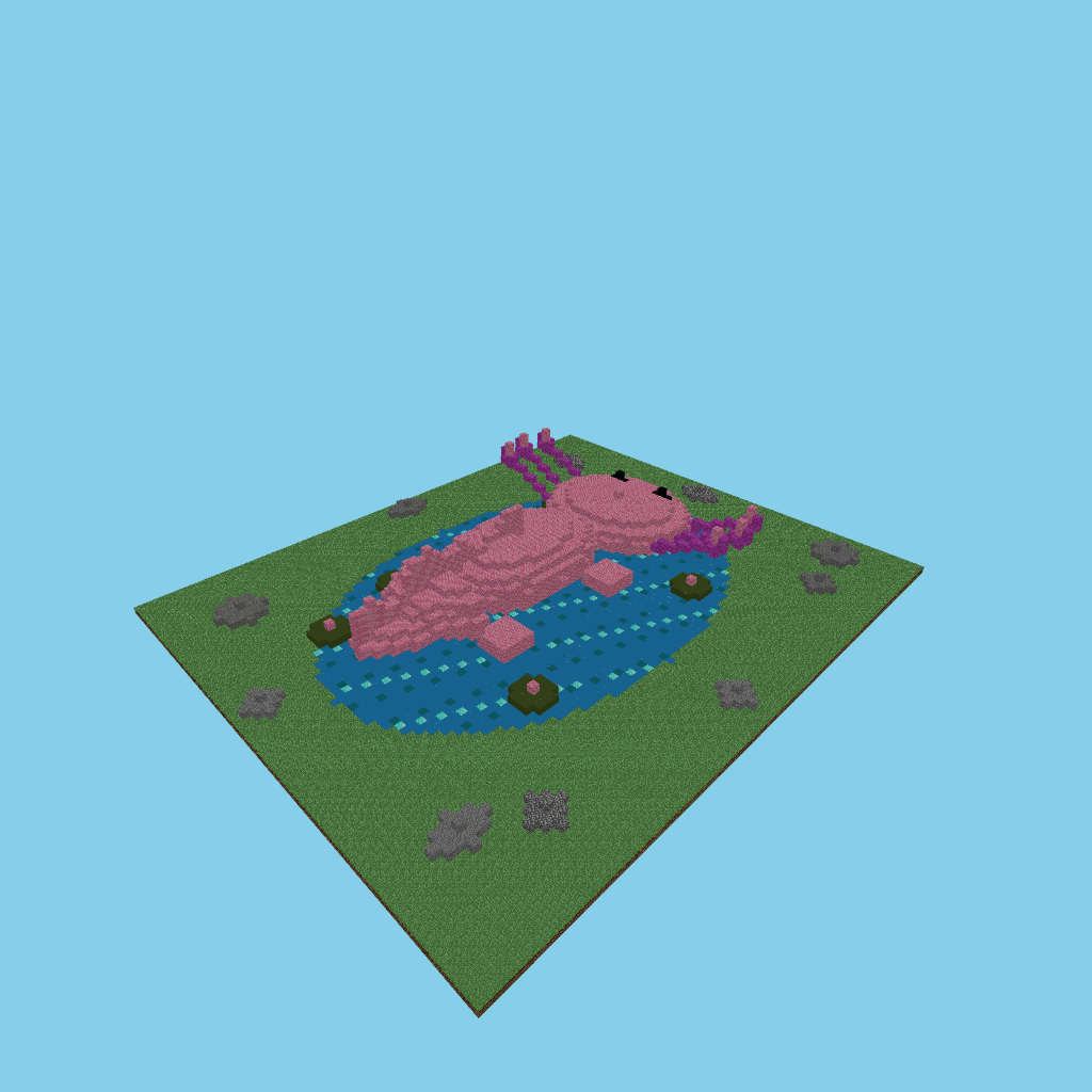 Giant axolotl pond (v2)