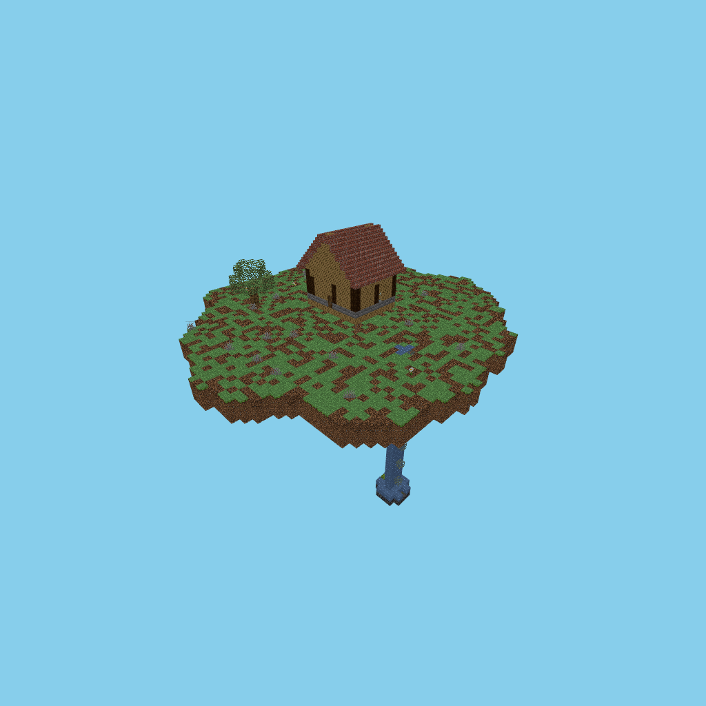 Floating island cottage (guided)