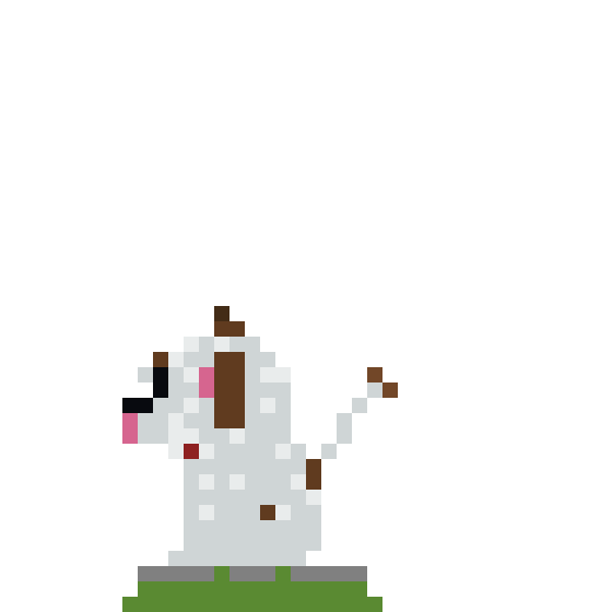 Puppy side view