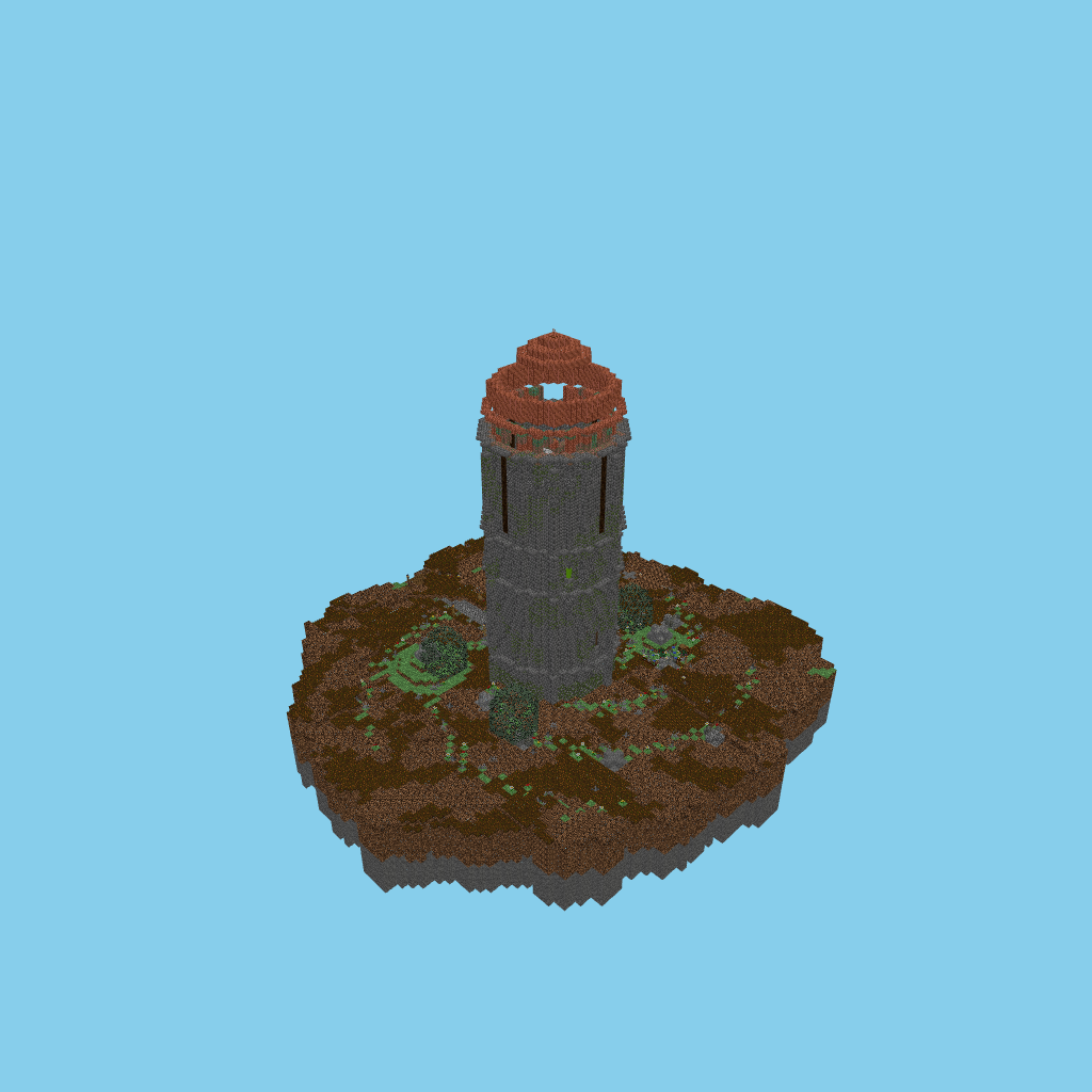 Observatorio de Aethermoor, isometric render
