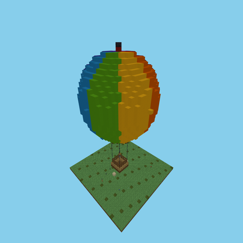 Hot air balloon (guided)