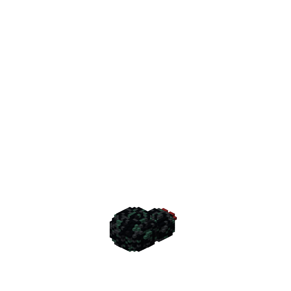 Giant Spider Statue (MCP Pipeline), isometric render