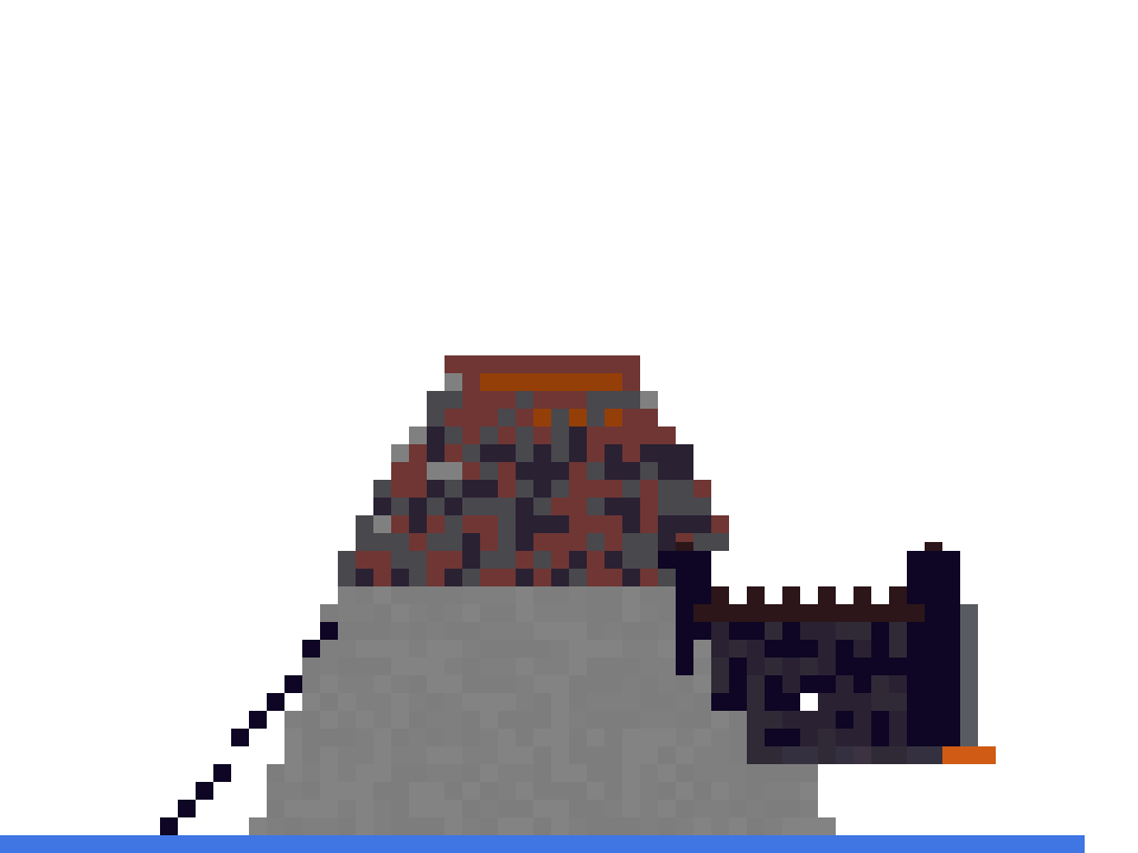 Volcano Island (Phase 1) front view