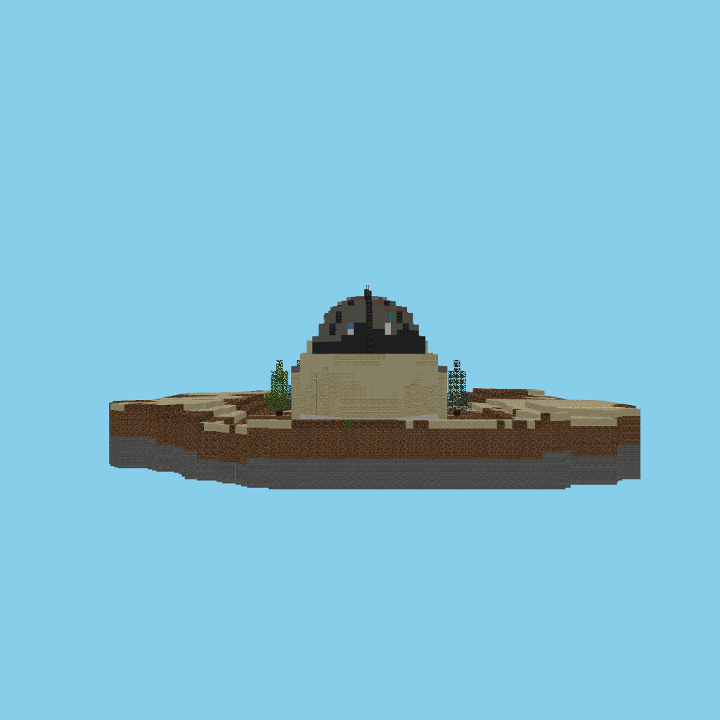 Ottoman Hammam (guided, fixed) front view