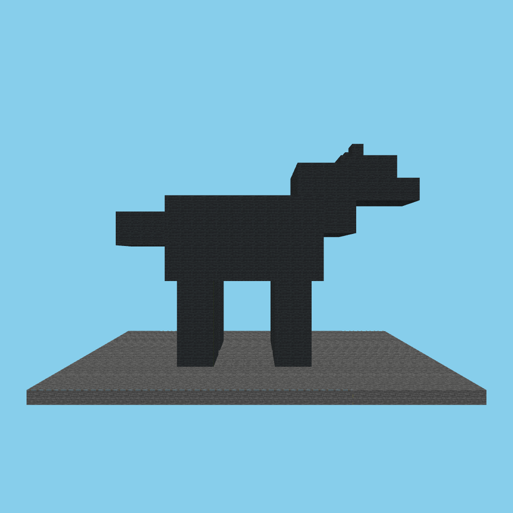 autoeval 211042 wolf bare front view