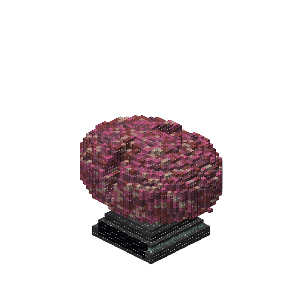 HeroBrain Logo, isometric render