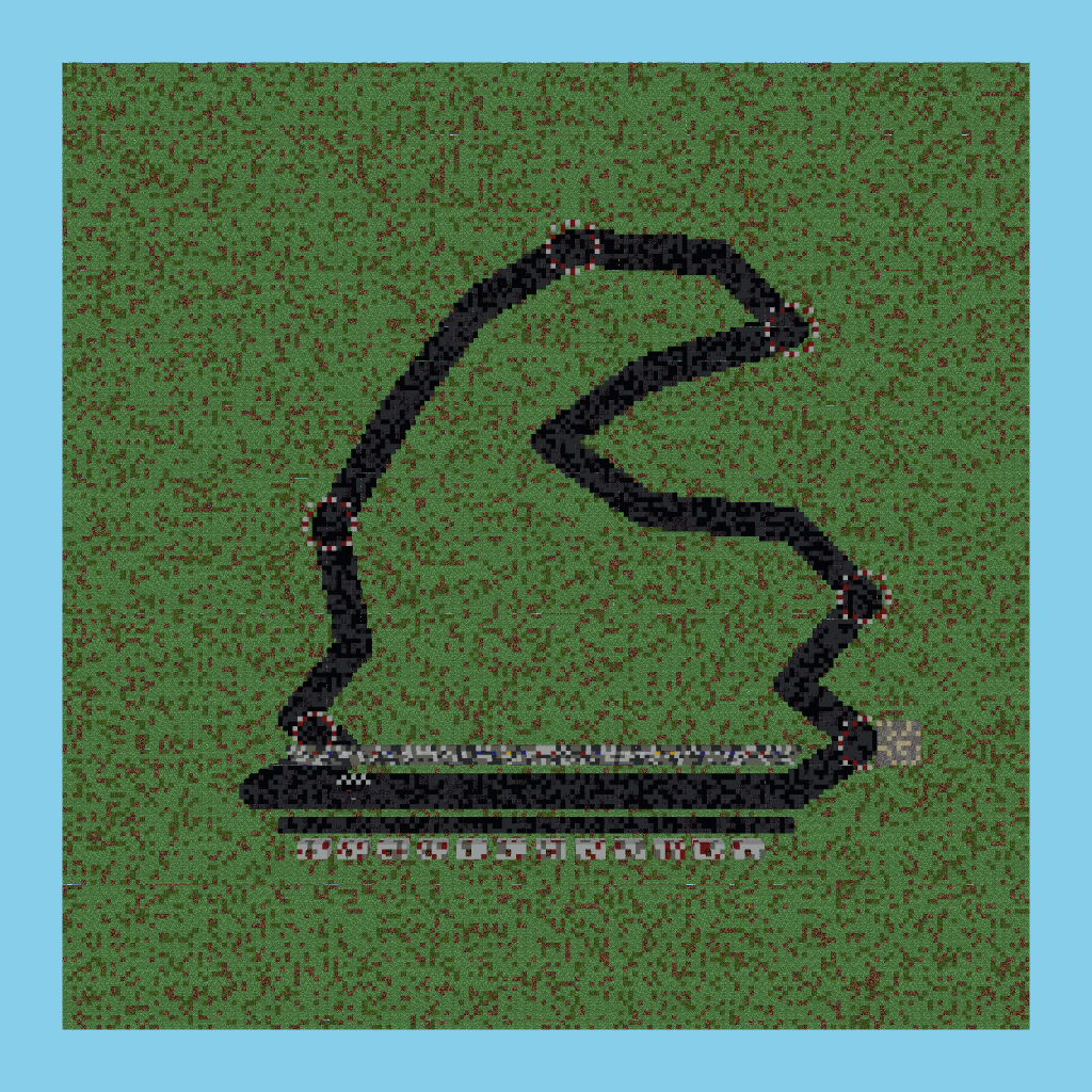 Circuit de Barcelona-Catalunya (Montmeló) top view