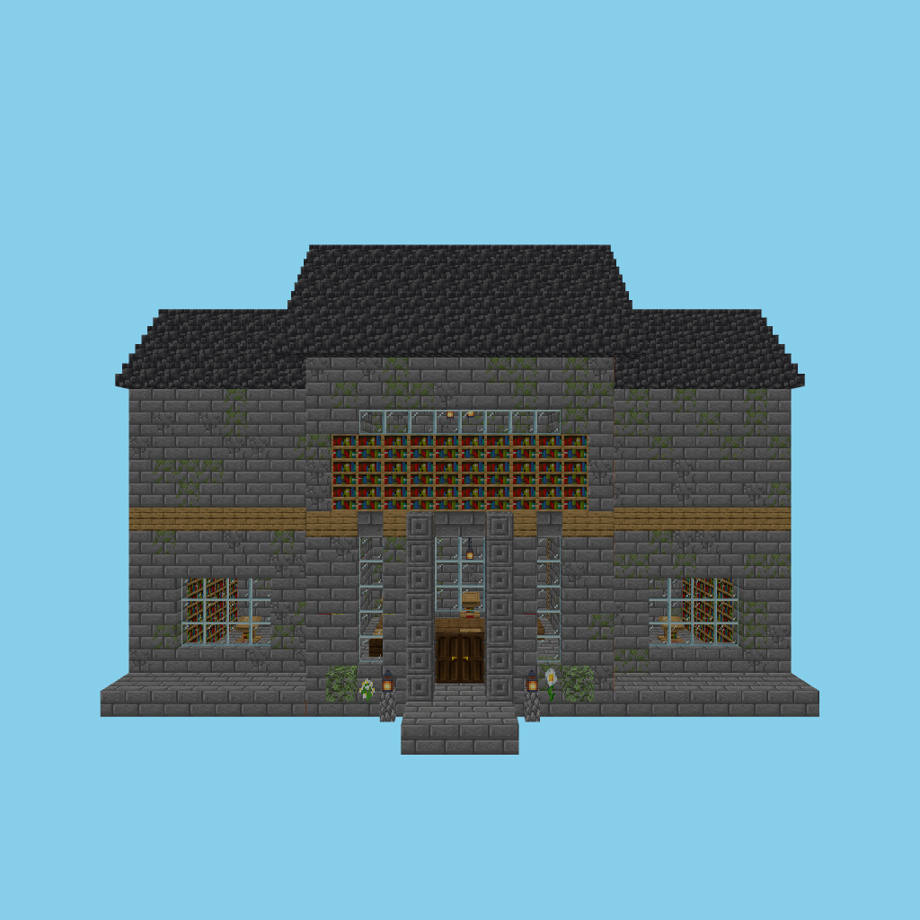 [autoeval guided] grand library hall front view