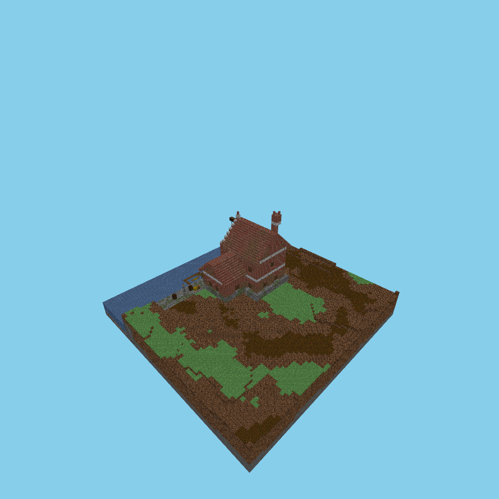 Hanseatic Speicher on the Quay (guided) isometric view