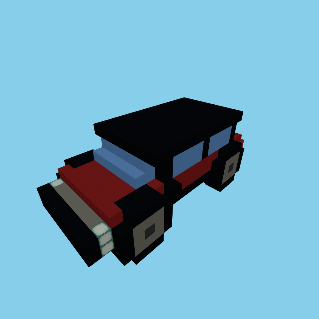 Opel Corsa, isometric render