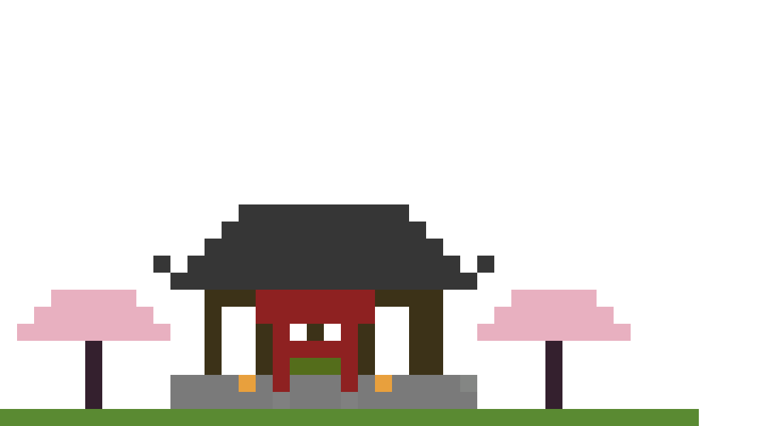 Cherry Blossom Shrine (Phase 1) front view