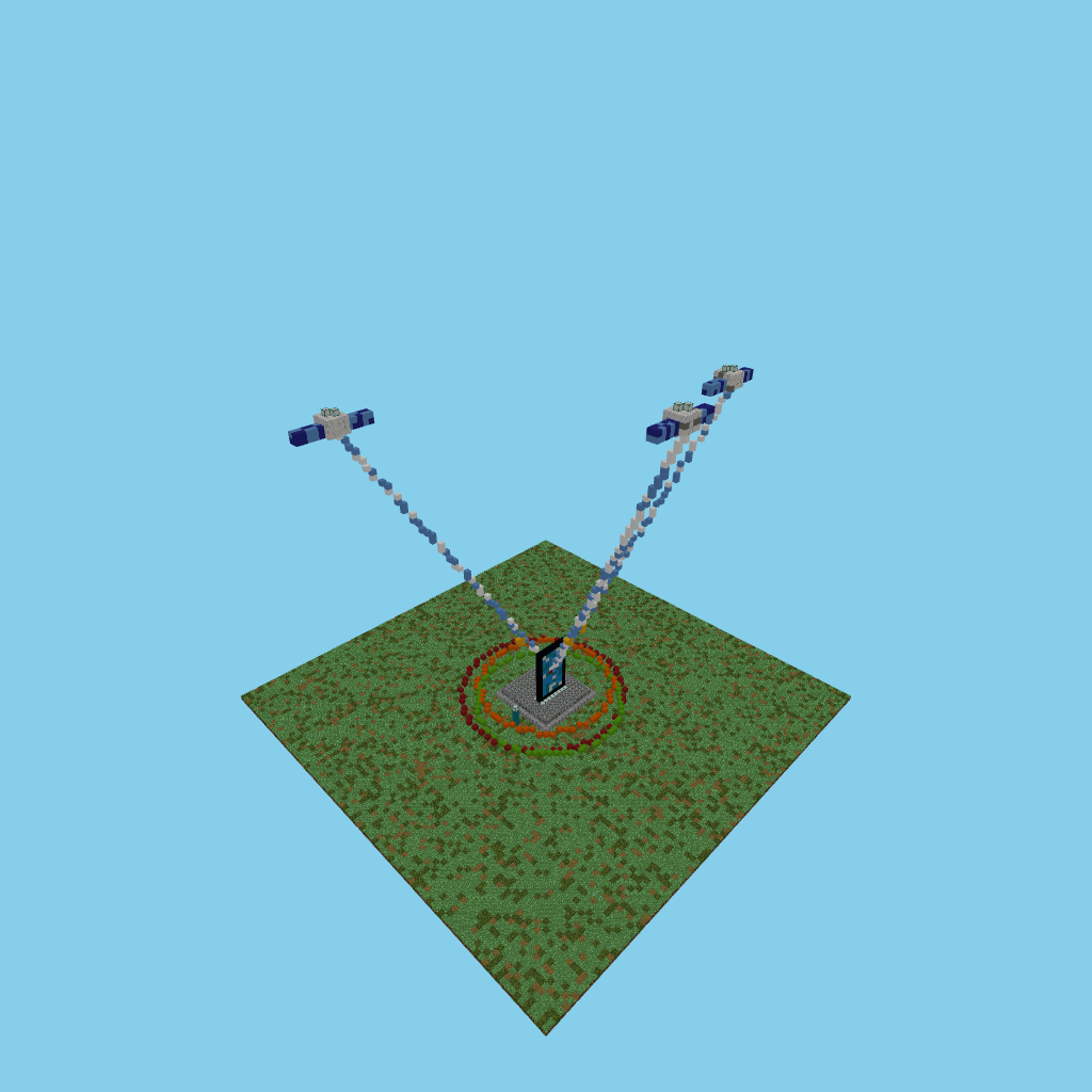 GPS Explainer Diagram, isometric render