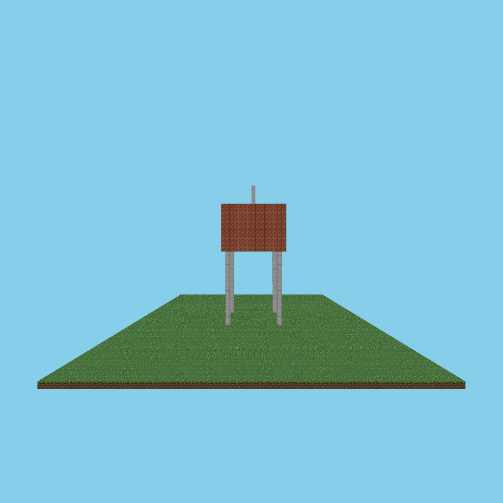 walker-bare front view