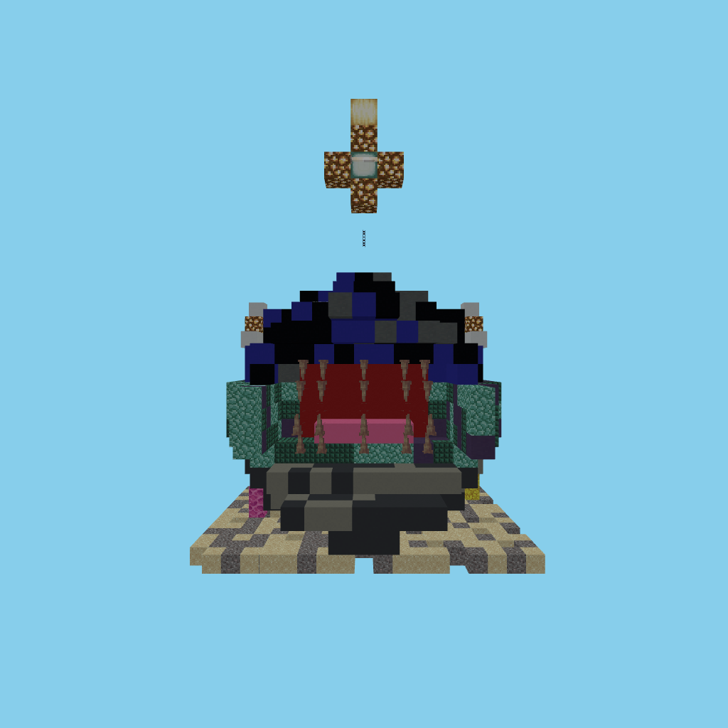Anglerfish (guided) side view