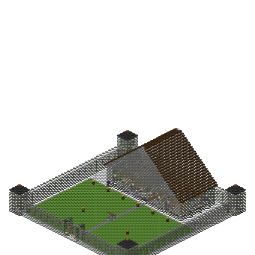 King's Castle (Phase 1), isometric render