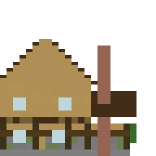 Medieval Tavern - Test B (ASCII comments) front view