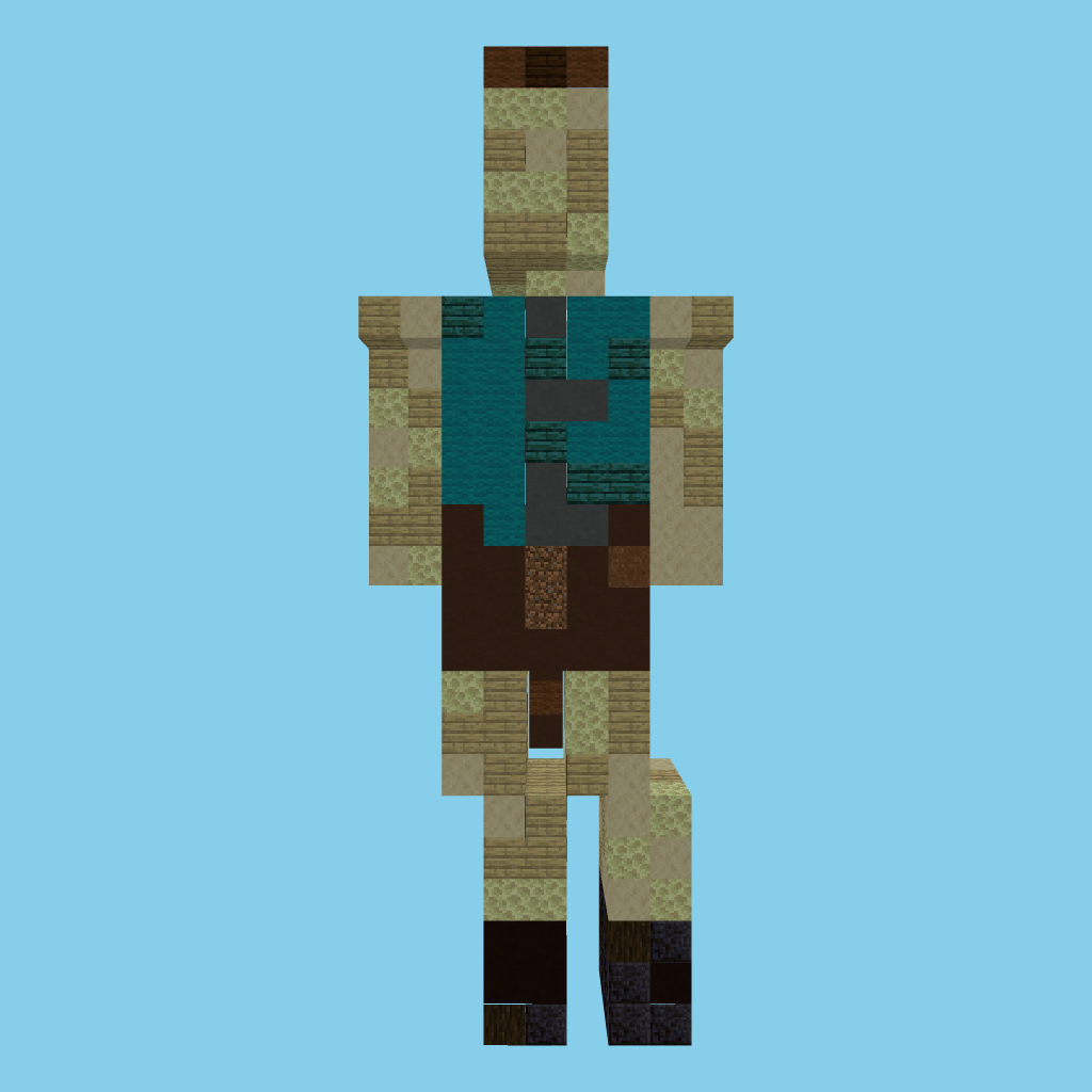 Lara Croft front view