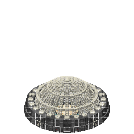 Bone Colosseum Arena (Phase 1), isometric render