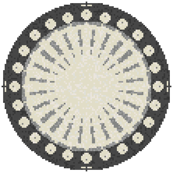 Bone Colosseum Arena (Phase 1) top view