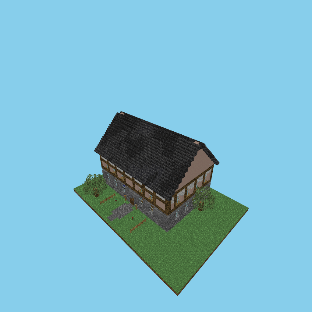 weaver-guildhall-GUIDED, isometric render