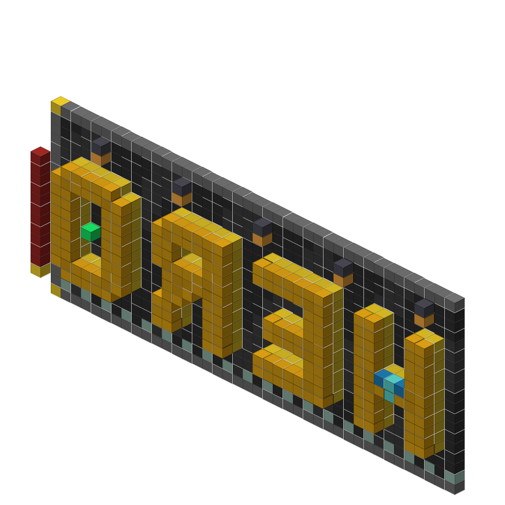 showcase_HERO_sign_20260604, isometric render